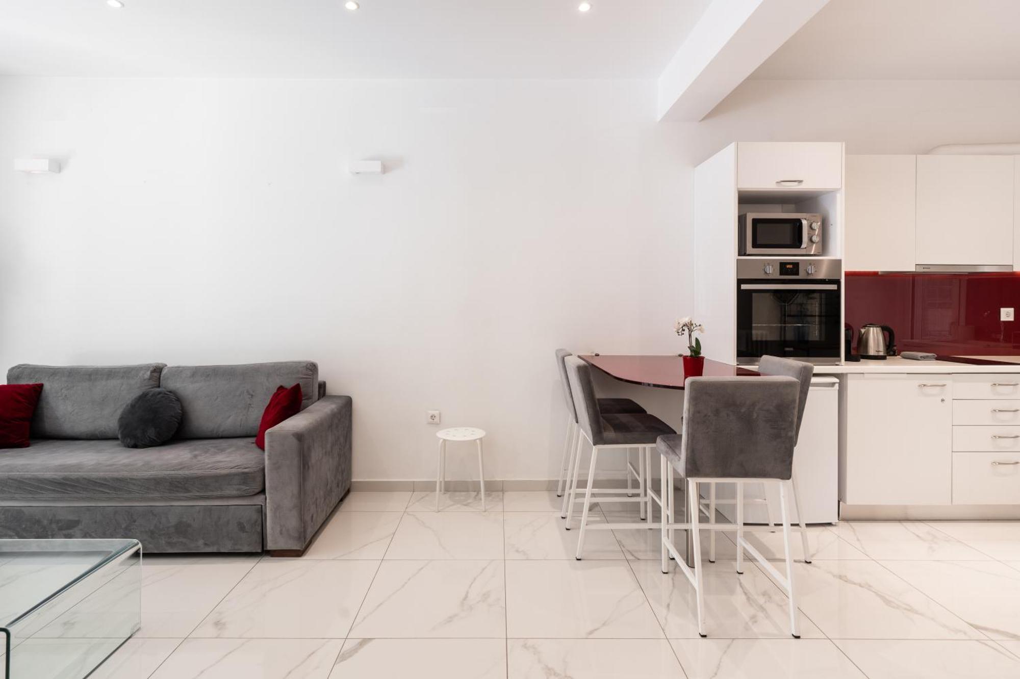 Sophisticated Modern Apt In Athens Center Eksteriør billede