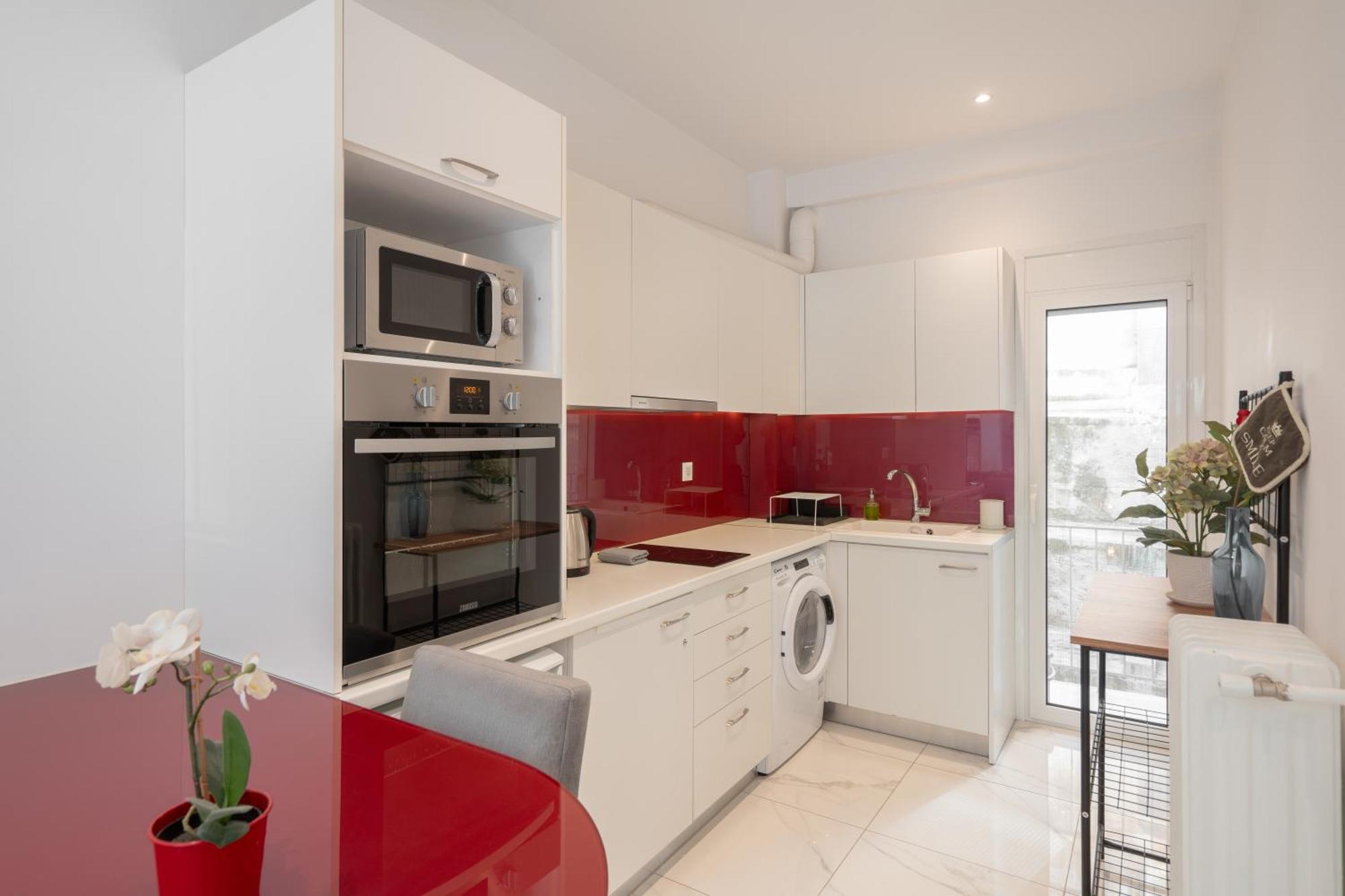 Sophisticated Modern Apt In Athens Center Eksteriør billede