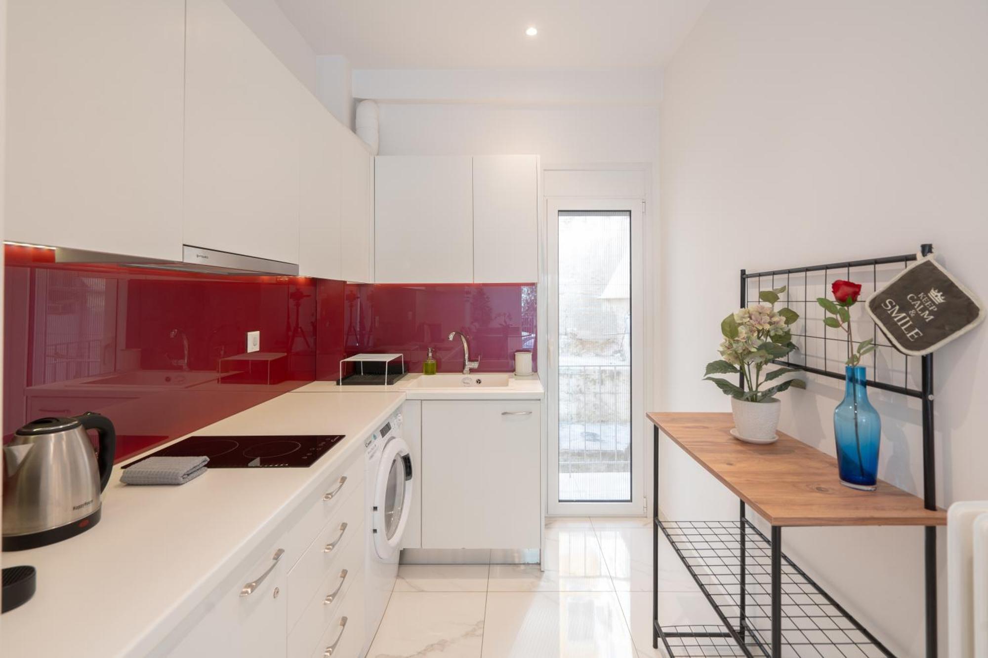 Sophisticated Modern Apt In Athens Center Eksteriør billede